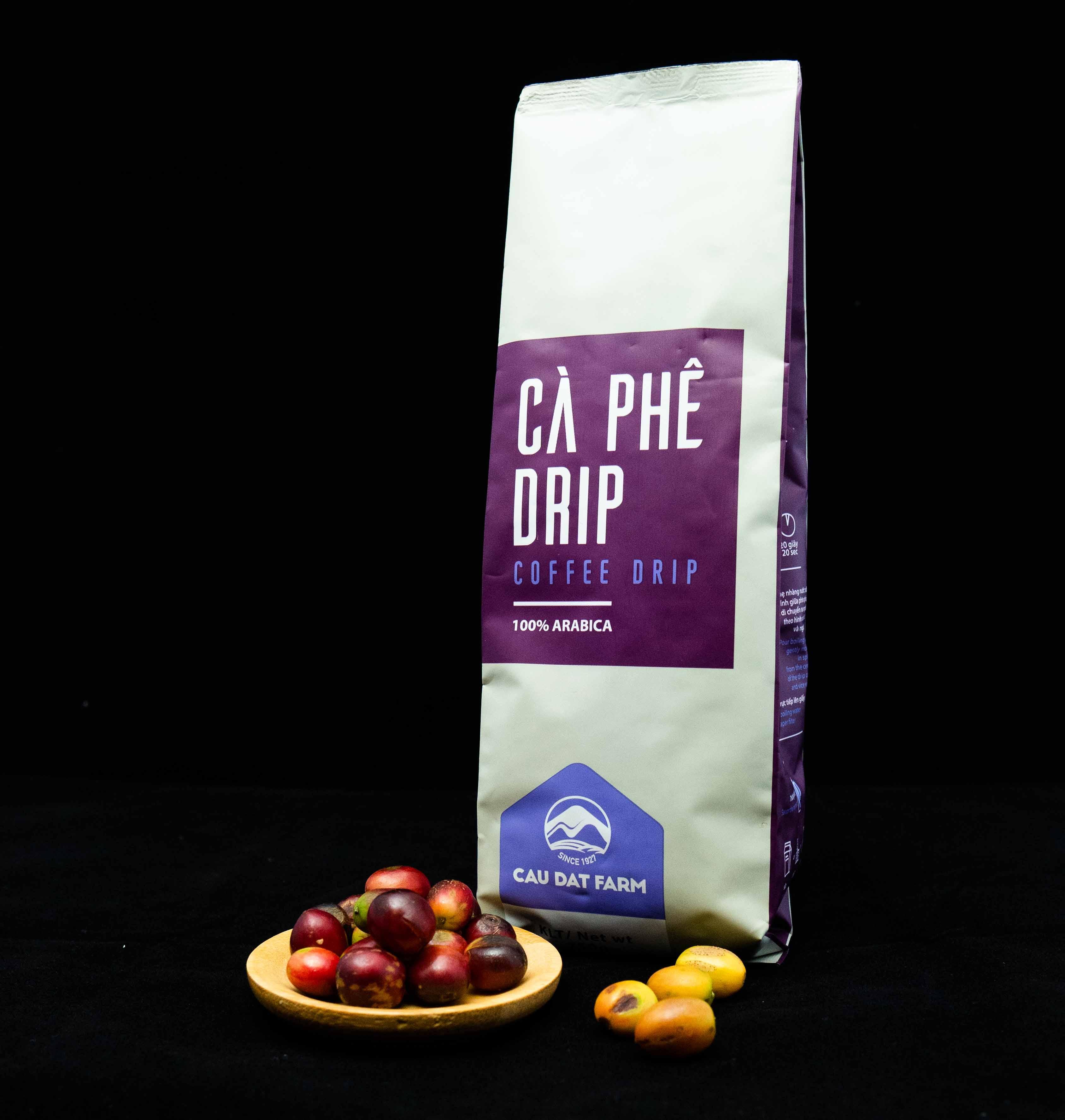 Cà Phê Drip Cầu Đất Farm 250Gr