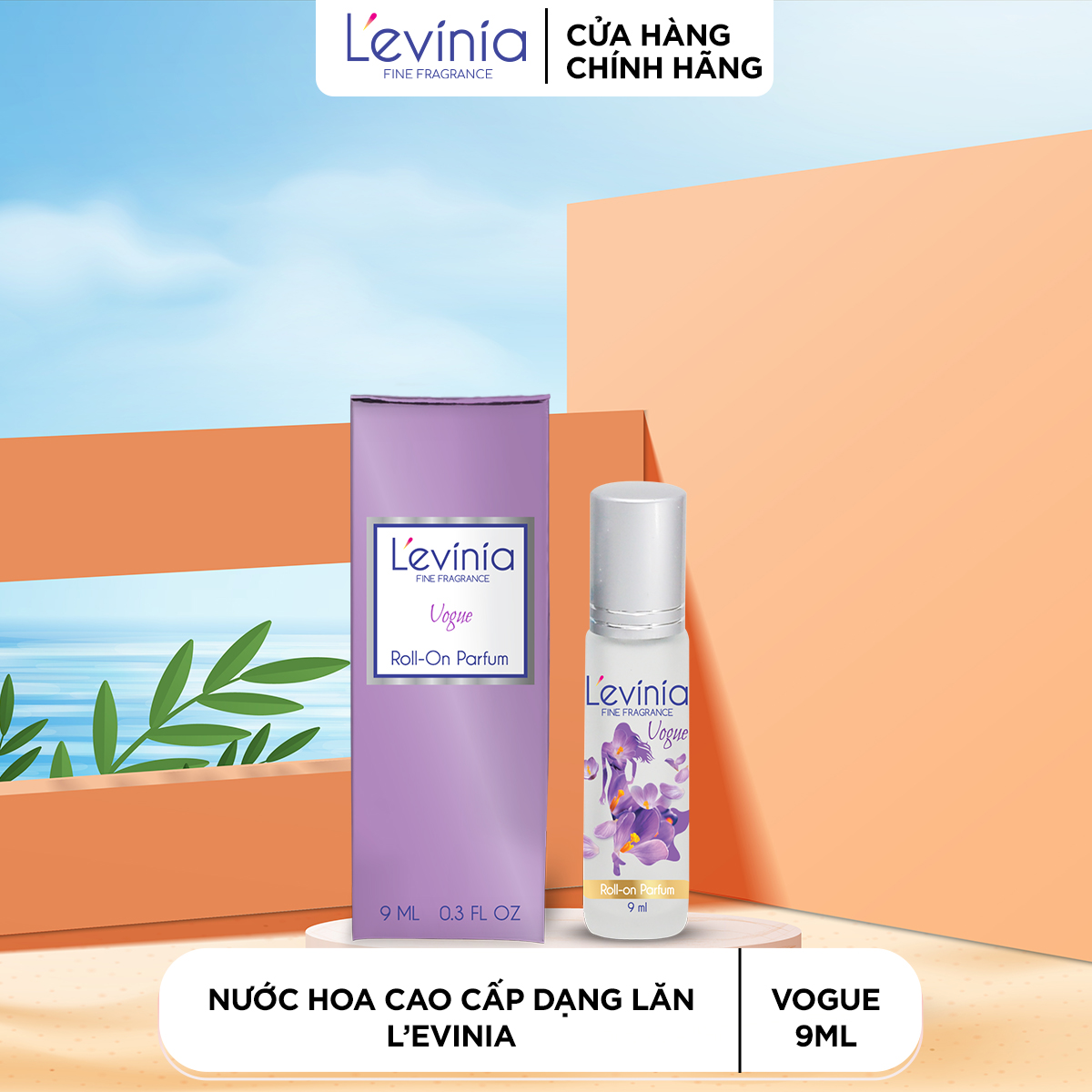 Nước Hoa Cao Cấp Dạng Lăn L'evinia VOGUE 9ml