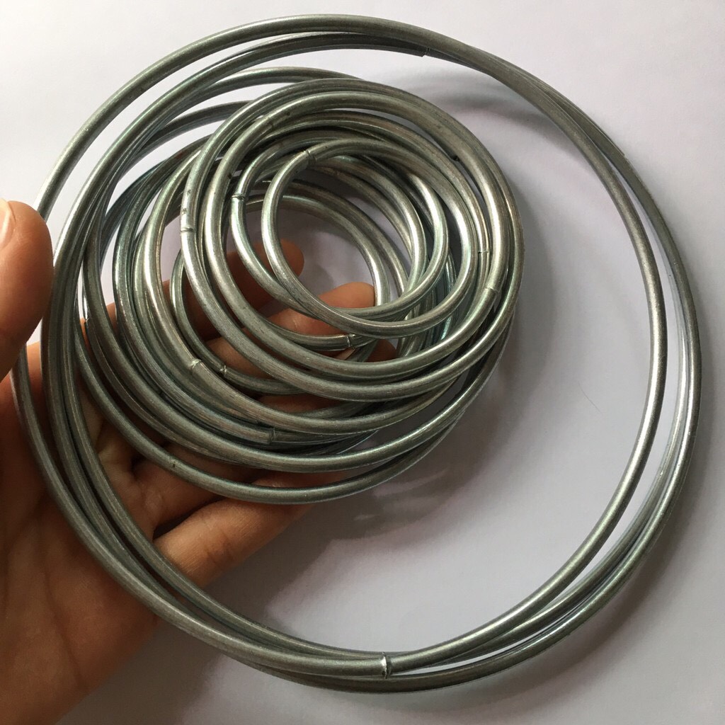 Vòng tròn sắt làm bùa ngủ đuổi bắt giấc mơ dream catcher (chọn loại)