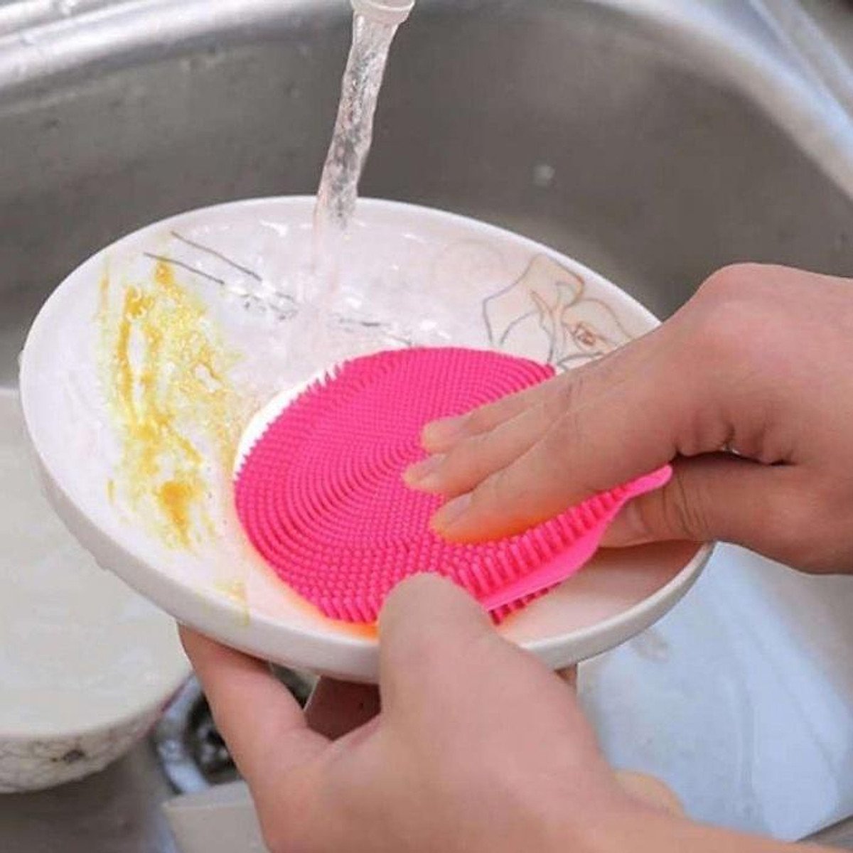 Miếng Rửa Chén Silicon
