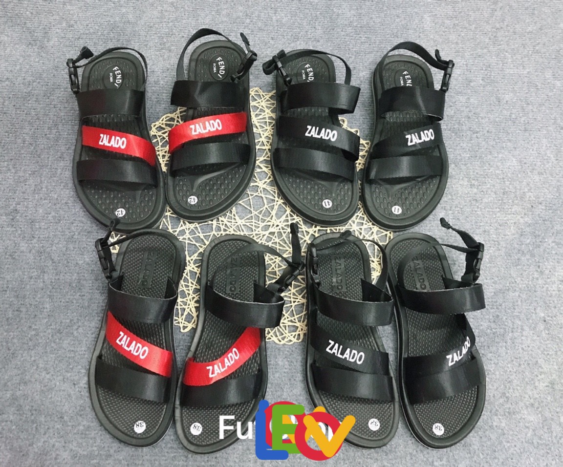 Sandal đế bằng quai chéo xinh lung linh