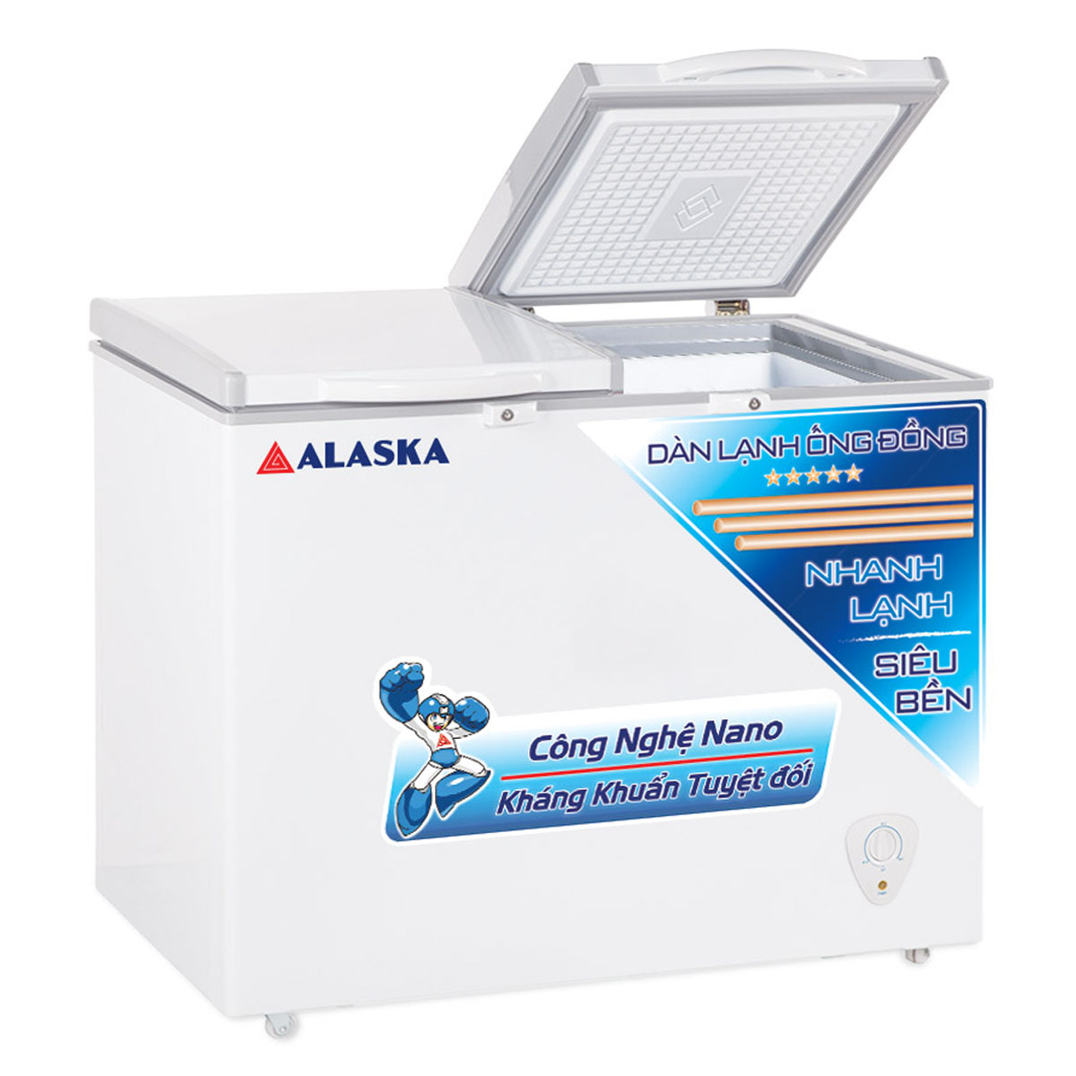 Tủ đông alaska 500 lít bcd-5068c