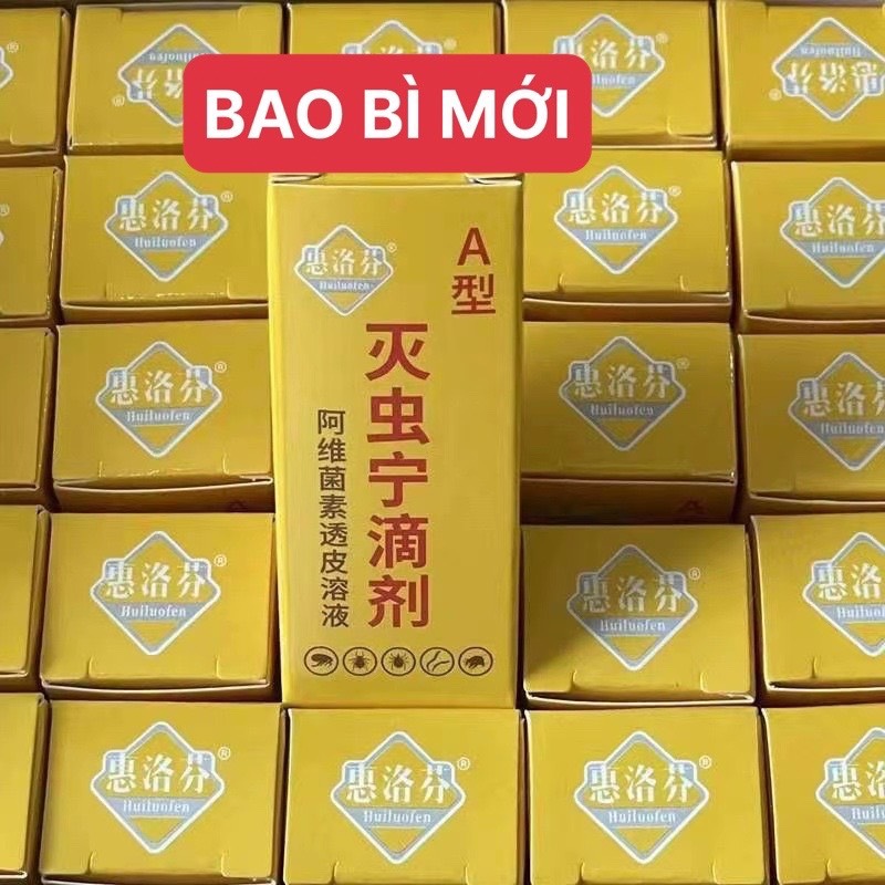 Lọ Nhỏ Gáy Diệt Ve Rận Bọ Chét Cho Chó Mèo