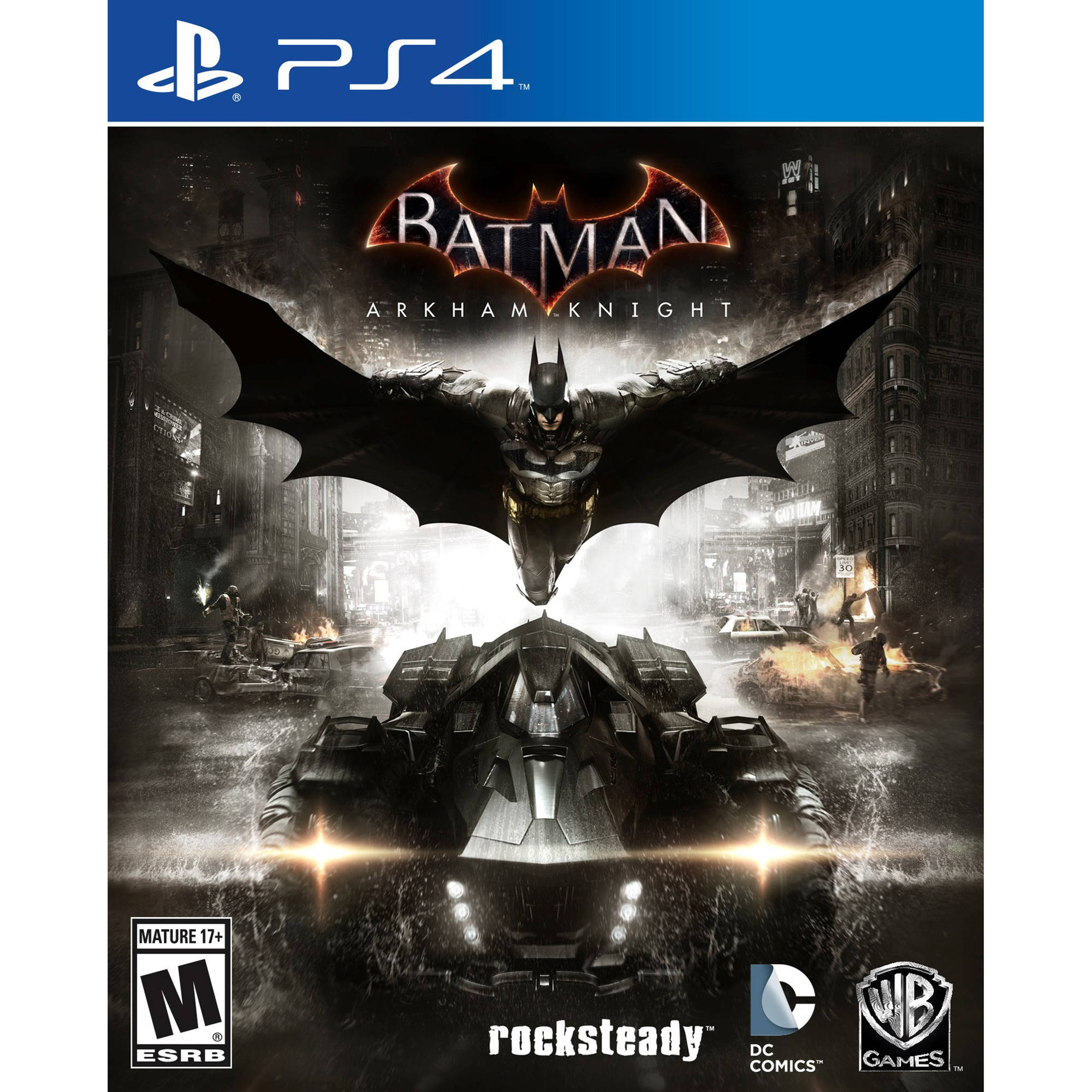 Đĩa game ps4 - batman: arkham knight hệ us
