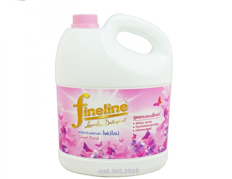 Nước giặt fineline đậm đặc 3000ml thái lan