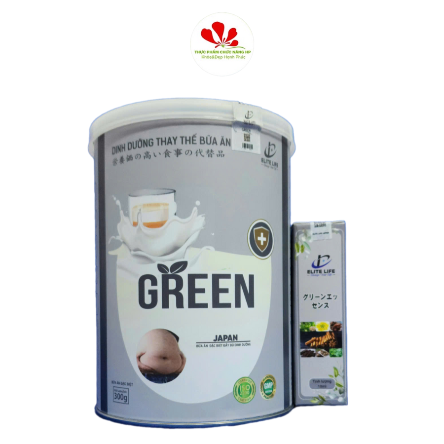 Bộ đôi bột chuyển hóa và tinh chất Green – 300 gr/hộp