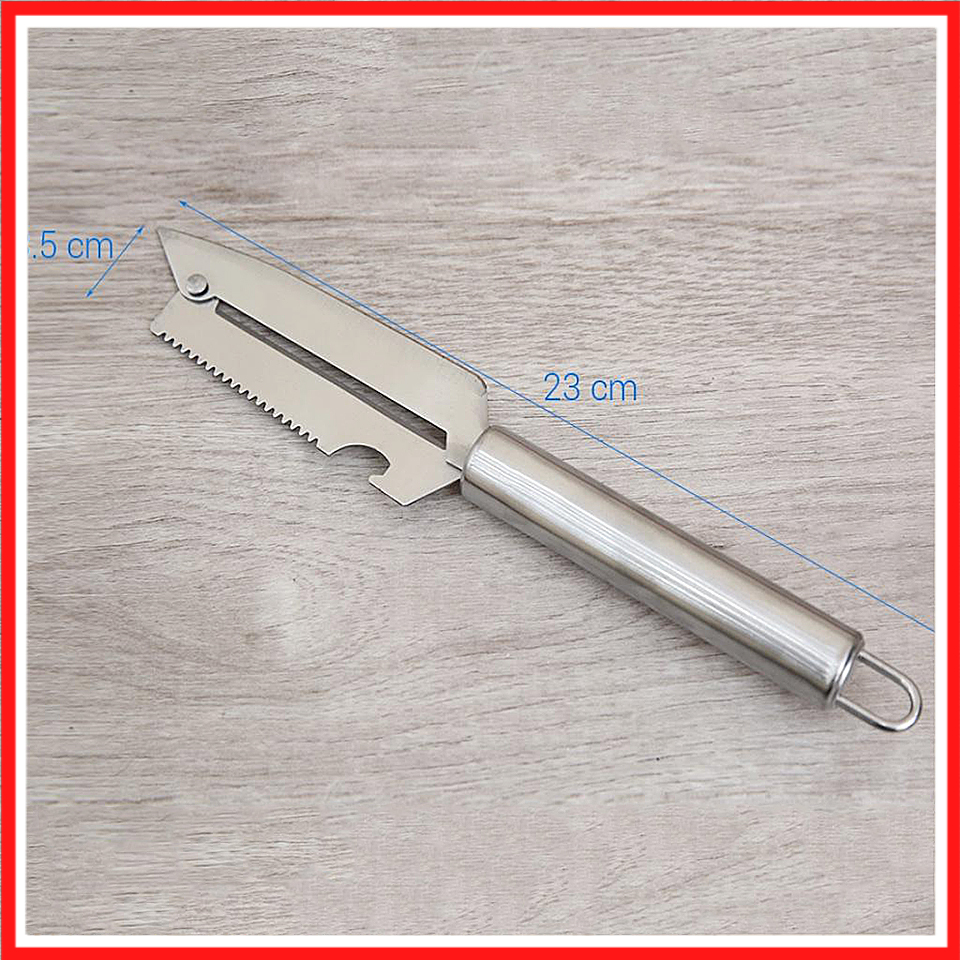 Dao hai lưỡi gọt củ quả inox bền đẹp