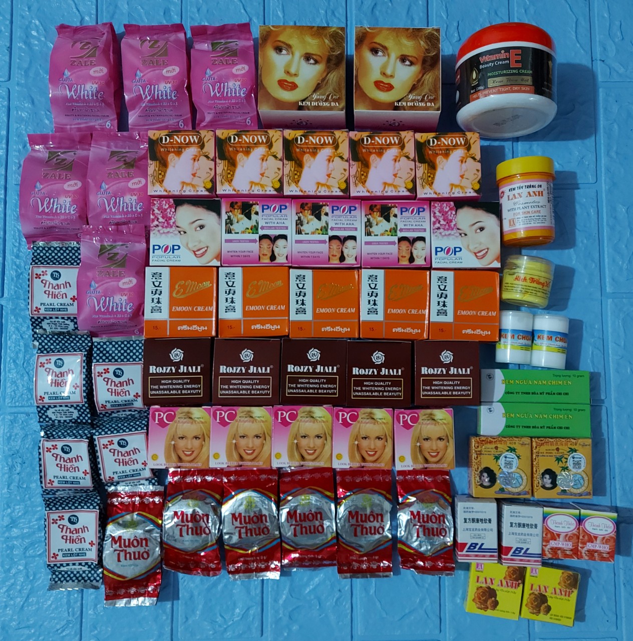 combo trắng nhanh (mọi loại da)