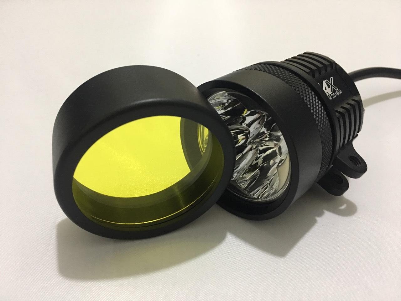 Chụp len vàng phá sương đèn trợ sáng L4x, L6x, L9x