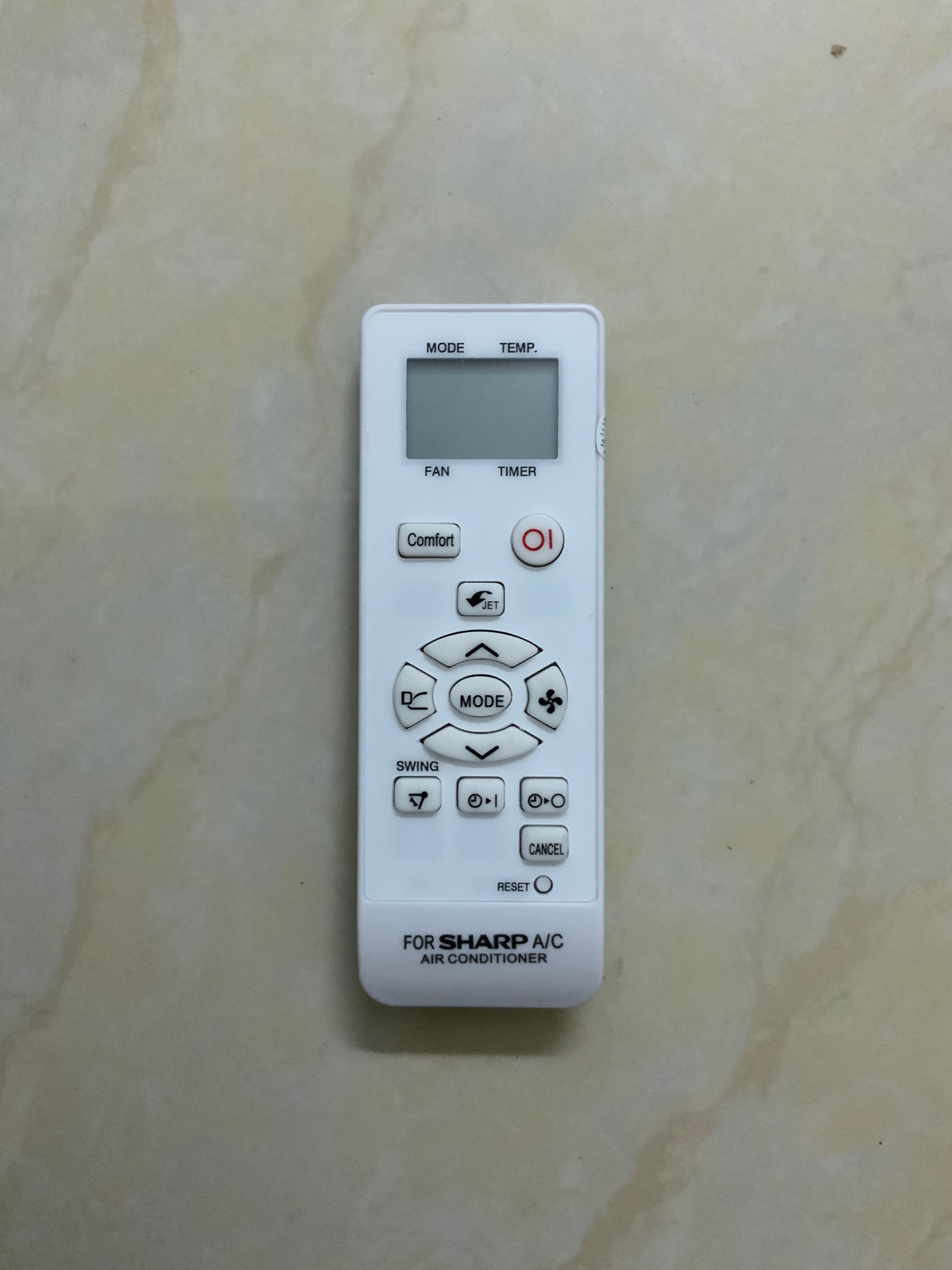 Điều khiển điều hoà Sharp