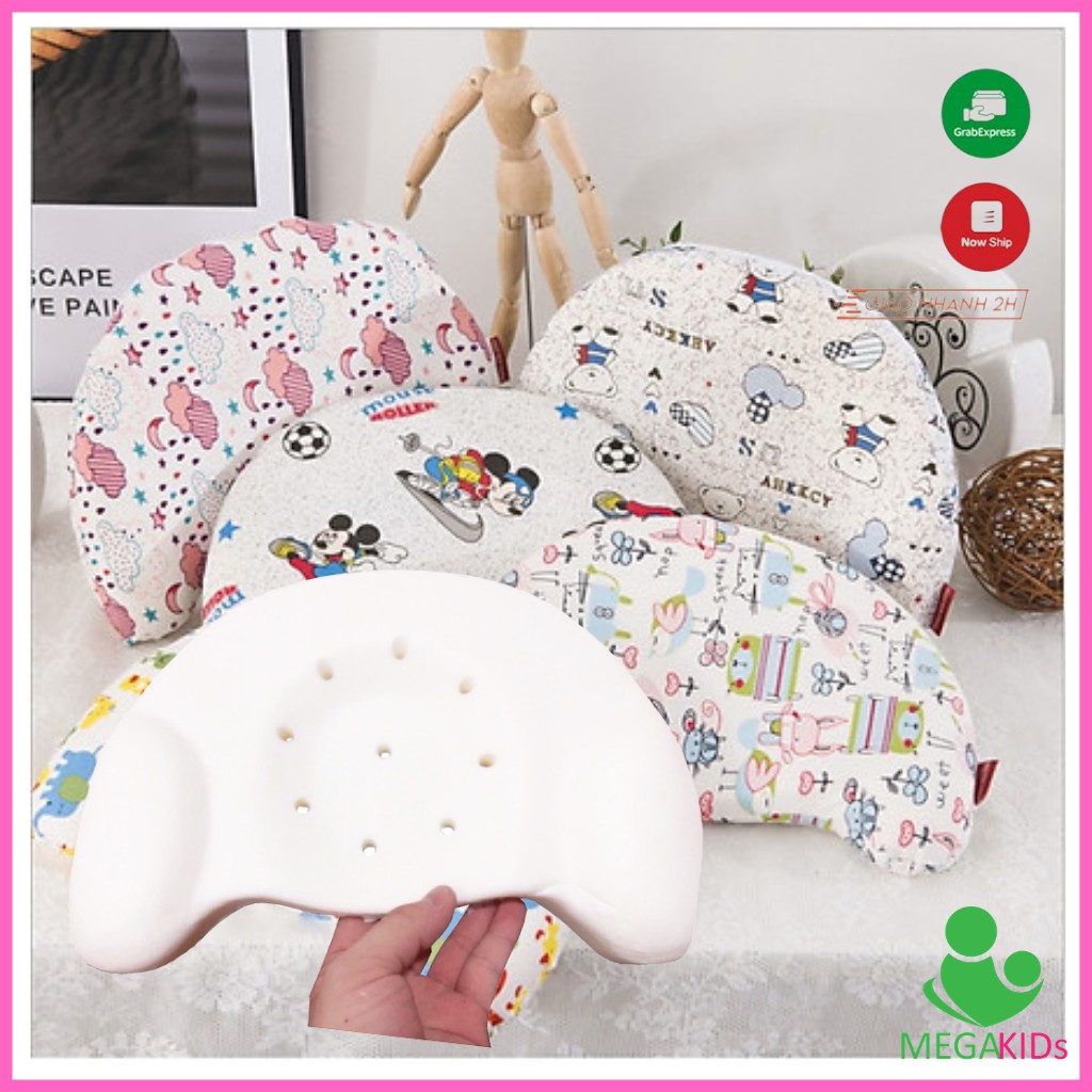 Gối Cao Su Non Chống Méo Đầu Cho Bé