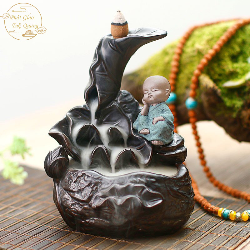 Lư xông trầm bằng sứ nhiều mẫu đa dạng họa tiết mới phật giáo tuệ quang