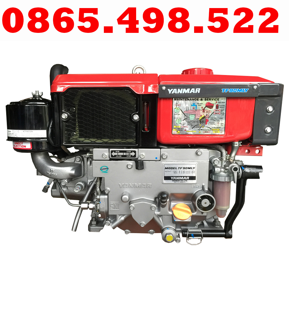 Máy Nổ Dầu 9Hp Yanmar TF90MLY (Gió Đèn)