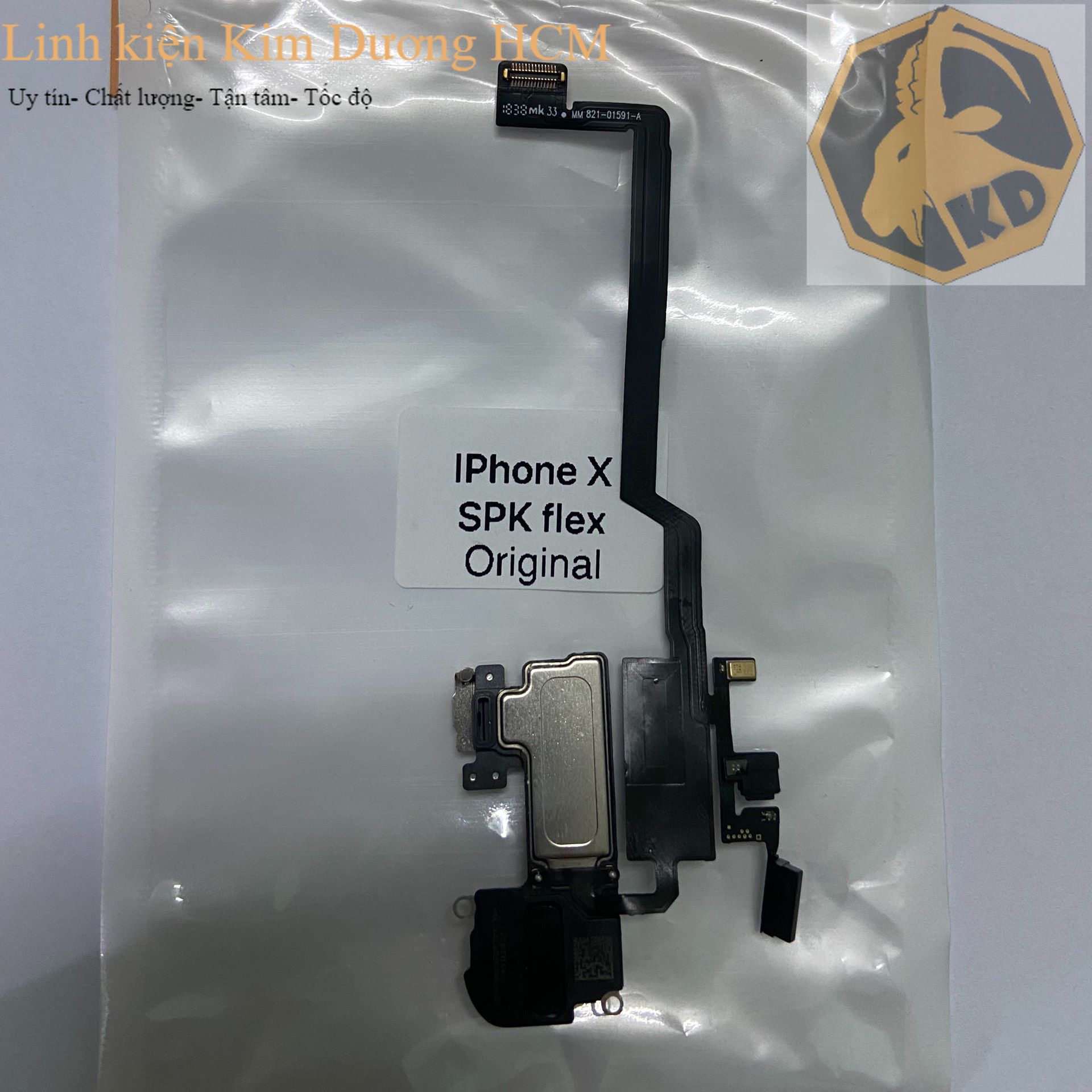 Cụm dây cáp nguồn loa trong, cảm biến tiêu cự, micro video cho Ip X /XSMax