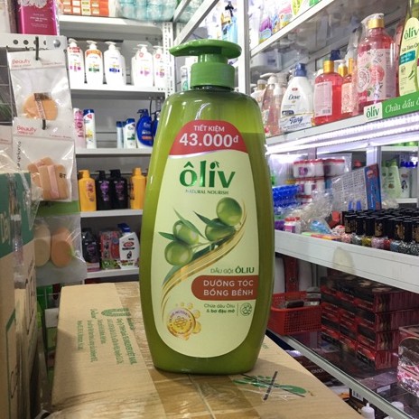 Dầu gội Oliv dưỡng tóc bồng bềnh 1L