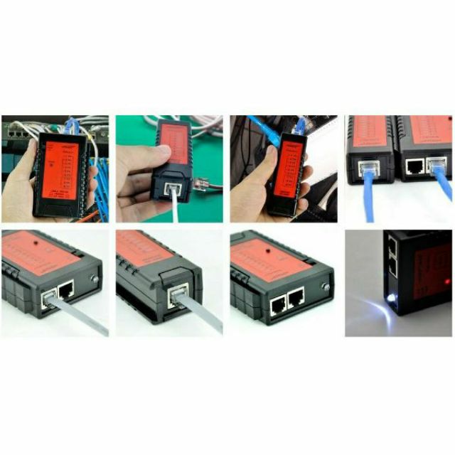 Bộ test mạng noyafa nf468 rj45 ,rj11 kèm pin loại tốt