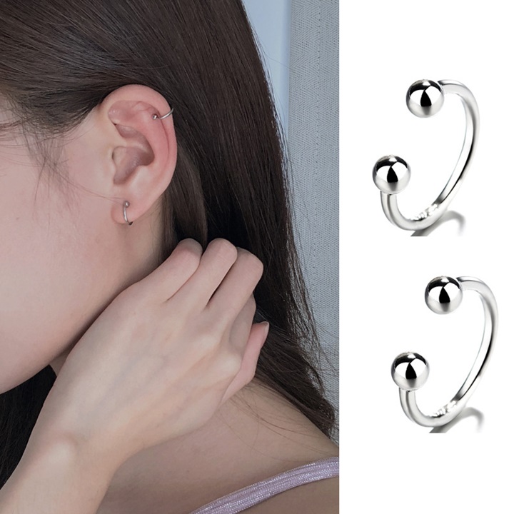 Kẹp vành bi 1 chiếc thu hút, phong cách unisex, hot trend - vani store