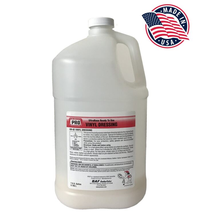 Chuyên làm mới nhựa nội thất và ngoại thất Vinyl Dressing nhập khẩu Mỹ 3.8 lít PRO USA
