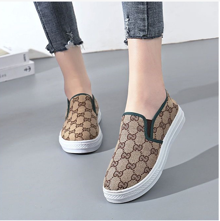 Giày lười vải nữ gd01 êm chân giá tốt