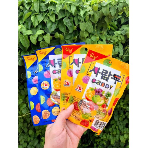 10 bịch kẹo trái cây thom ngon