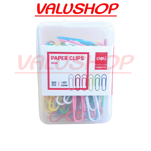 Kẹp giấy 29mm Deli 0024 - 0025