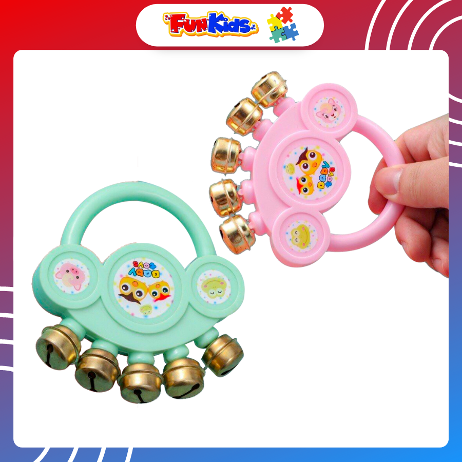 Đồ Chơi Trẻ Em Lục Lạc Cho Bé Trai Bé Gái Kích Thích Phát Triển Kỹ Năng Nghe Nhìn Và Cảm Thụ Âm Nhạc