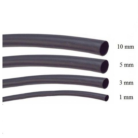 1 Mét Ống gen co nhiệt cách điện đủ kích thước từ 1-2-3-4-5-6-7-8-9-10-12-18mm