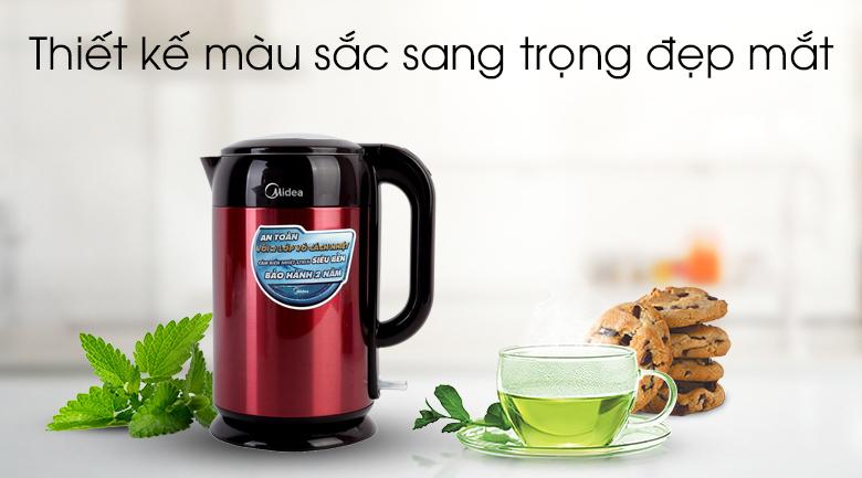 Bình siêu tốc midea 1.7 lít mk-317dr