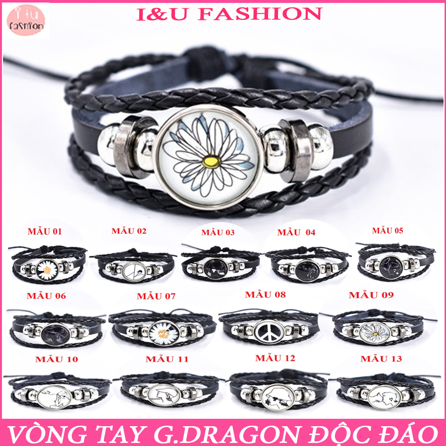 Vòng tay dạ quang phát sáng GD - G.Dragon nhiều mẫu ( Có chọn mẫu ) vô cùng cá tính và độc đáo có thể điều chỉnh độ rộng cho Nam , Nữ VT-20