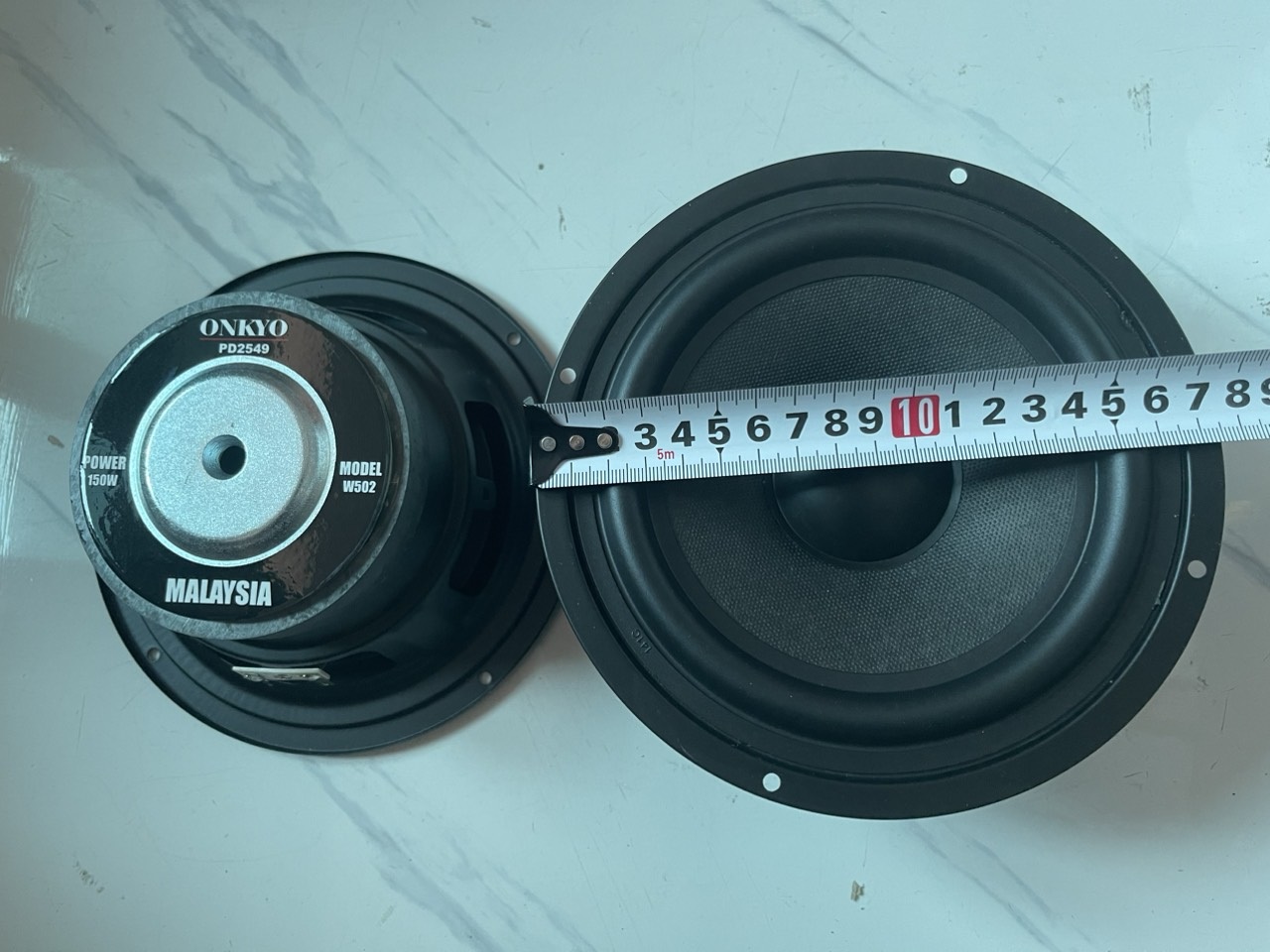 Loa rời bass 16 onkyo hàng nhập từ 100 coil 25 gân cao su - giá 2 loa - loa bass -loa bass rời