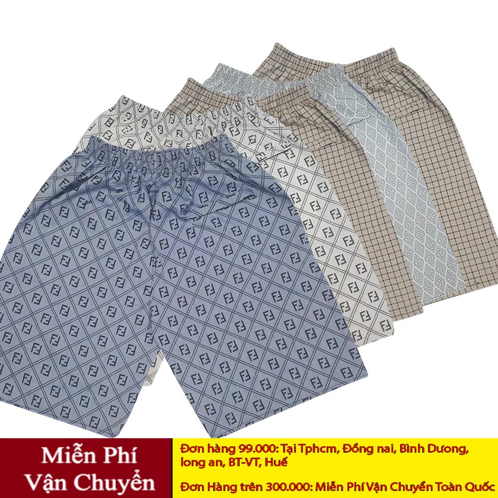 COMBO 5 Quần short nam, quần đùi nam vải kaki Caro25 - Hàng Việt Nam Xuất Khẩu