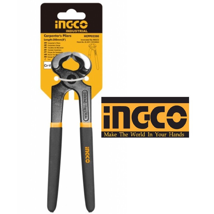 Kềm càng cua đầu lớn ingco hcpp02200