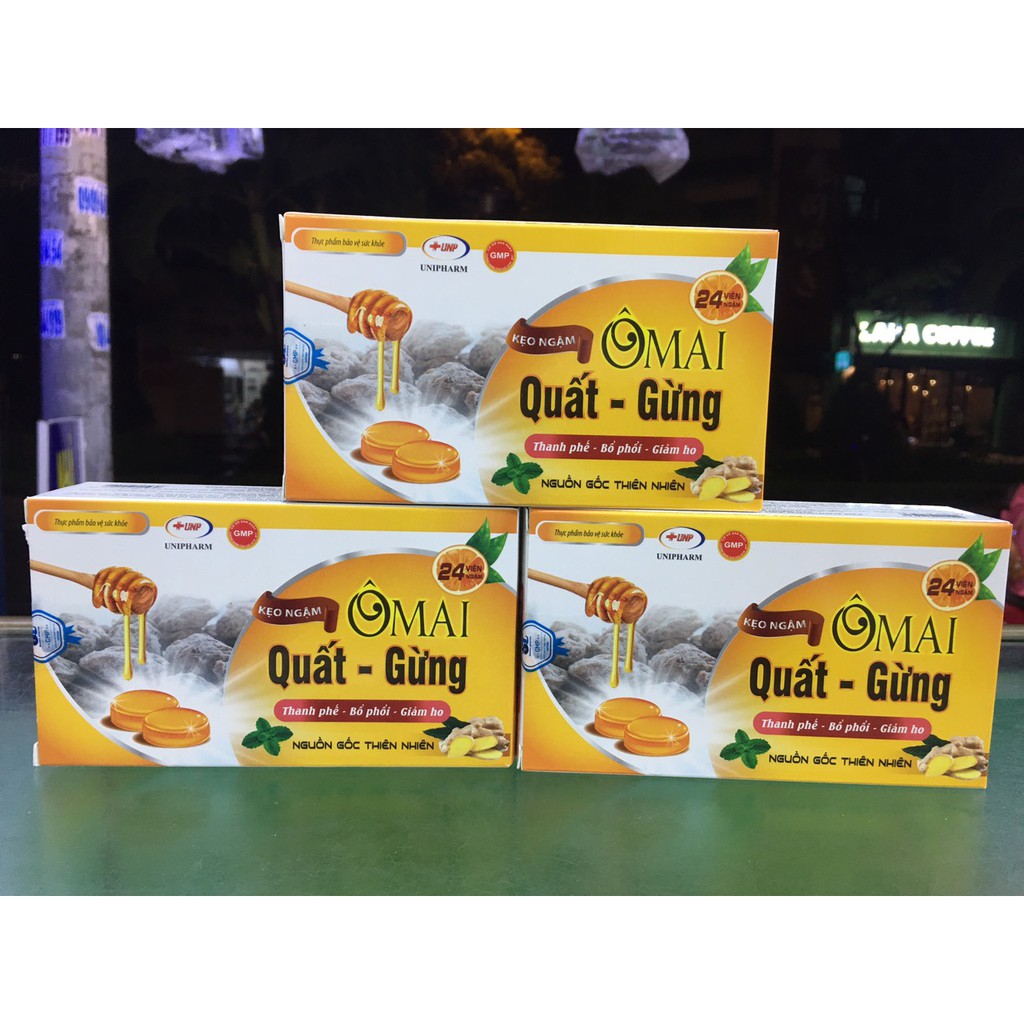 Kẹo ngậm Ô mai Quất Gừng