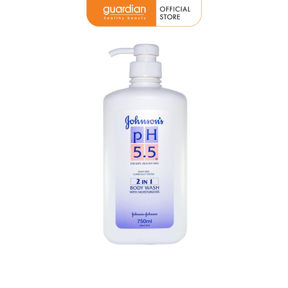 Sữa tắm Johnson & Johnson PH5.5 2 trong 1 (750ml)