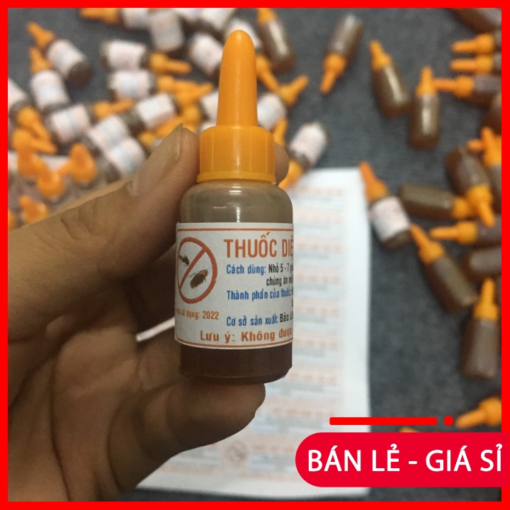 Thuốc diệt kiến, gián tận gốc, thành phần mật mía không gây hại sức khỏe con người