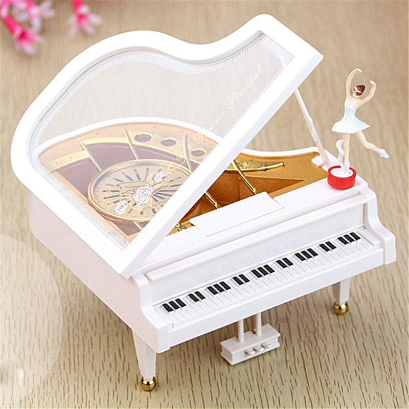 Hộp Nhạc Piano Size Lớn kèm vũ công múa balet