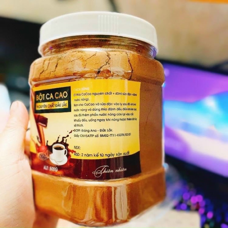 500gr bột cacao daklak