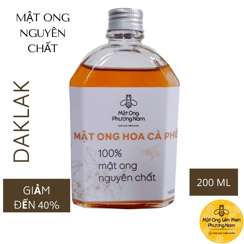 Mật ong cà phê nguyên chất Phương Nam dung tích 200ml