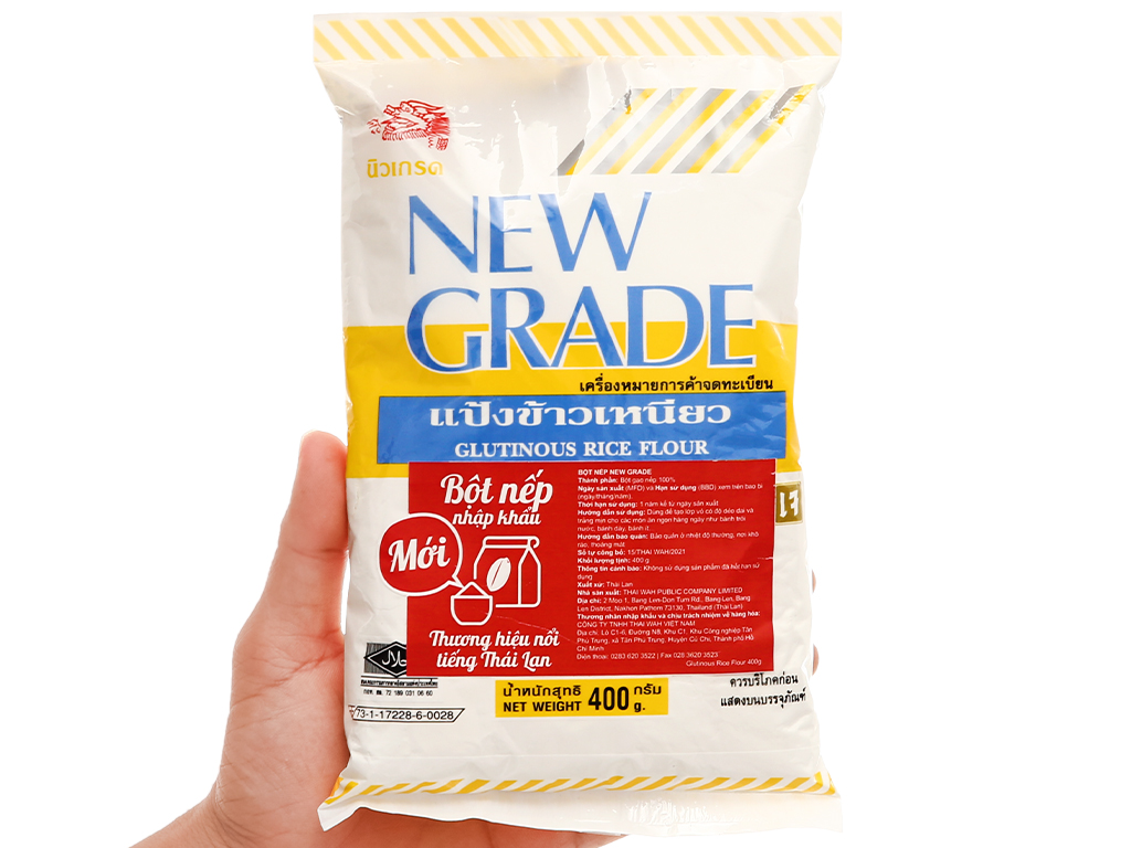 BỘT NẾP THÁI LAN NEW GRADE 400G