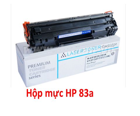 Hộp mực 83a in đẹp, cho Hp Pro M125, M126, M127, M201, M225, m125a, m127fn, 127fn, m201dw. Là Cartridge, toner máy in