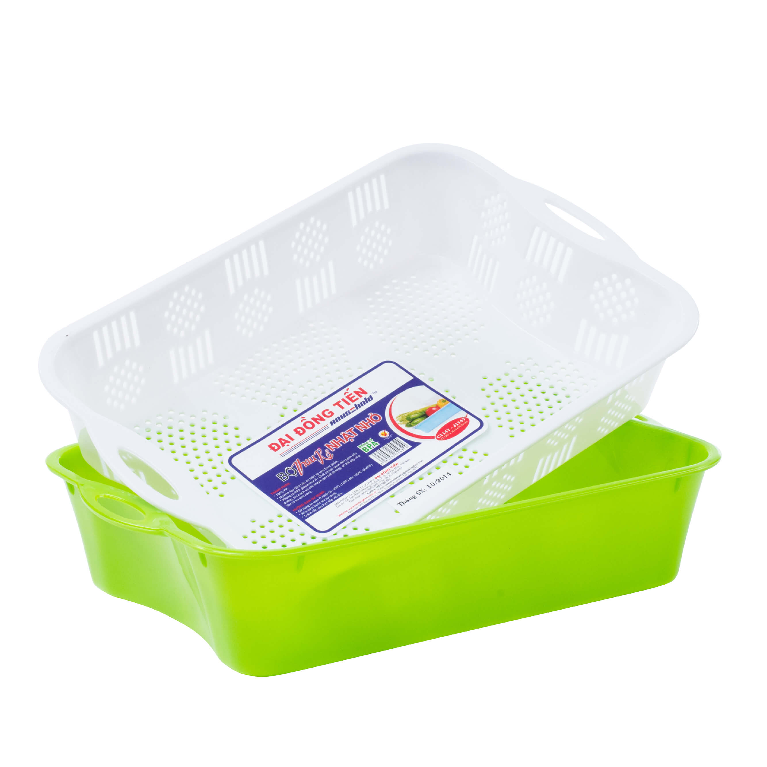 Bộ Thau Rổ Nhật - ĐẠI ĐỒNG TIẾN