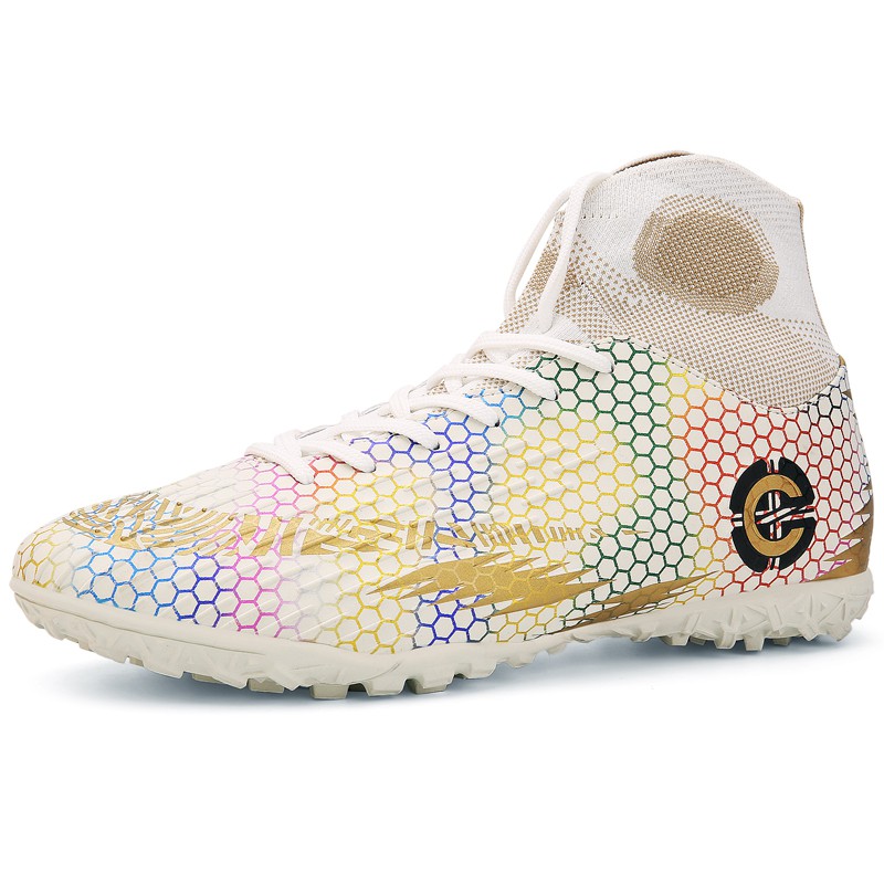 Giày đá bóng Futsal cổ cao có size 35-46 dành cho nam