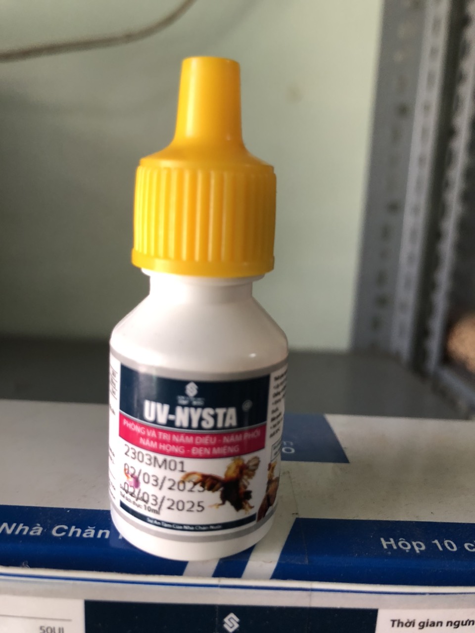 Uv nysta lọ 10 ml