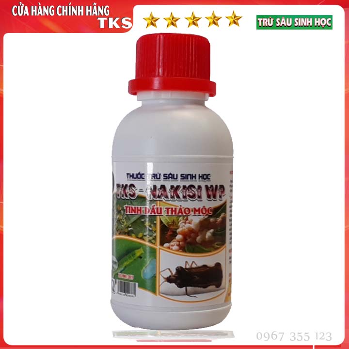 TINH DẦU THẢO MỘC NAKISI:  Diệt Trừ Sâu Rầy Rệp, Kiến An Toàn sinh Học-  Đậm Đặc 100ml