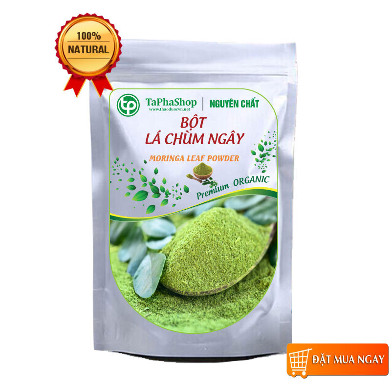 Bột lá chùm ngây nguyên chất 200g