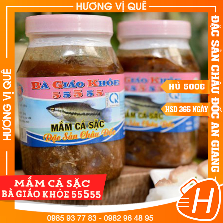 Mắm cá sặc bà giáo khỏe - hủ 500g - đặc sản châu đốc an giang