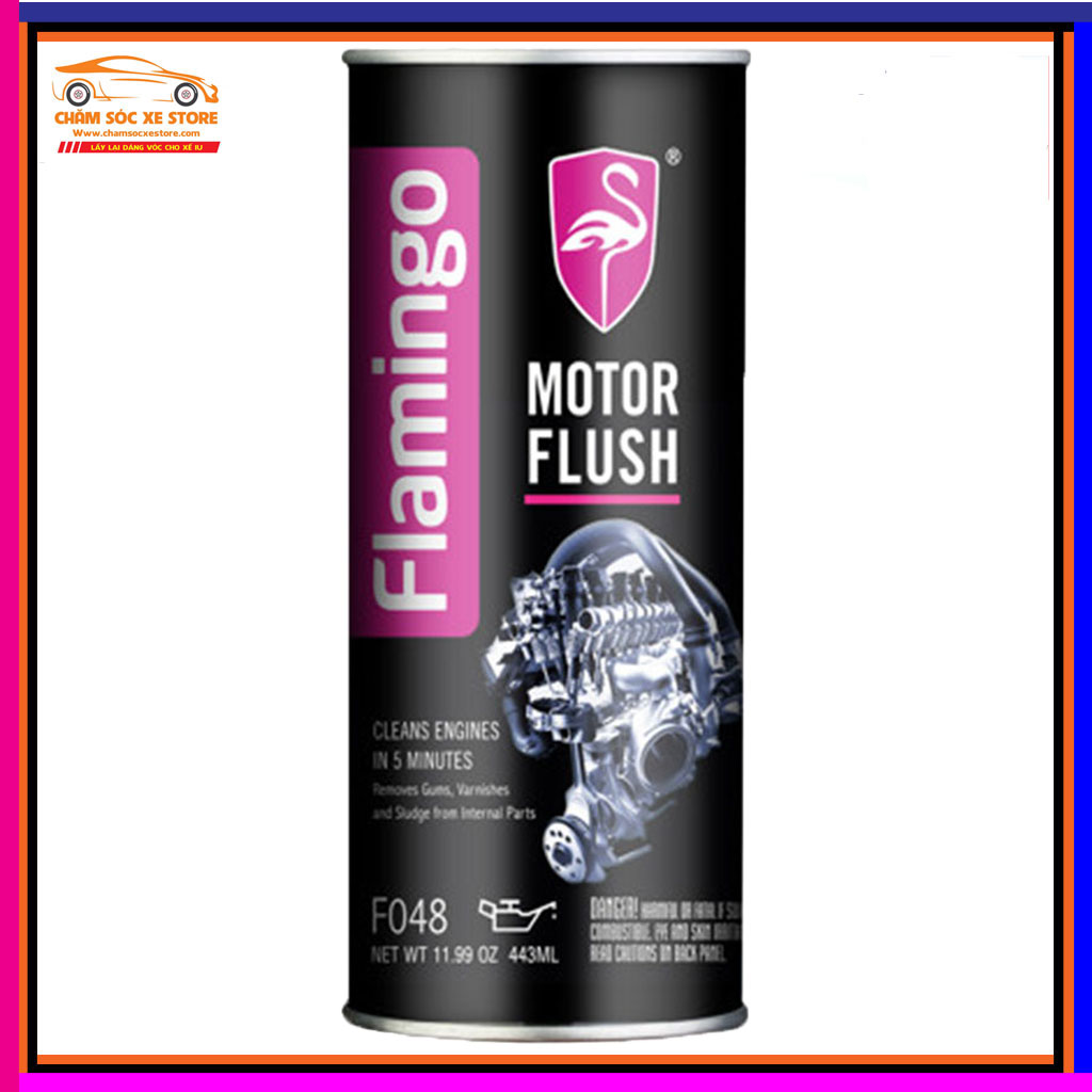 Súc động cơ Flamingo Motor Flush 443ml chamsocxestore