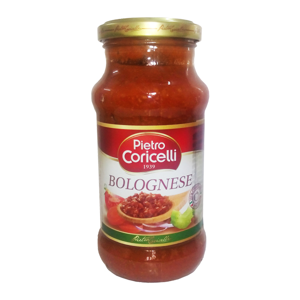 Sốt mỳ ý cà chua thịt Pietro Coricelli Bolognese 350g - Nhập khẩu Ý