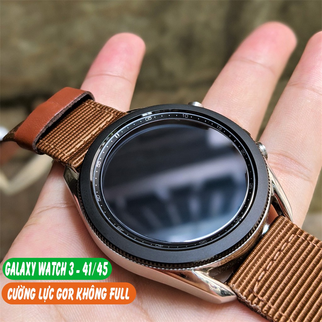 [HCM]Kính cường lực Samsung Galaxy Watch 3 trong suốt chính hãng GOR vát 25D chất lượng đảm bảo an toàn đến sức khỏe người sử dụng cam kết hàng đúng mô tả