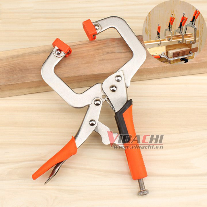 Kẹp Nhanh Chữ C Mytech - Kẹp Nhanh Đa Năng, Vam Giữ Gỗ Chắc Chắn Cố Định Phôi/Đồ Vật Để Khoan, Cưa...Trong Làm Mộc - 1 Cái